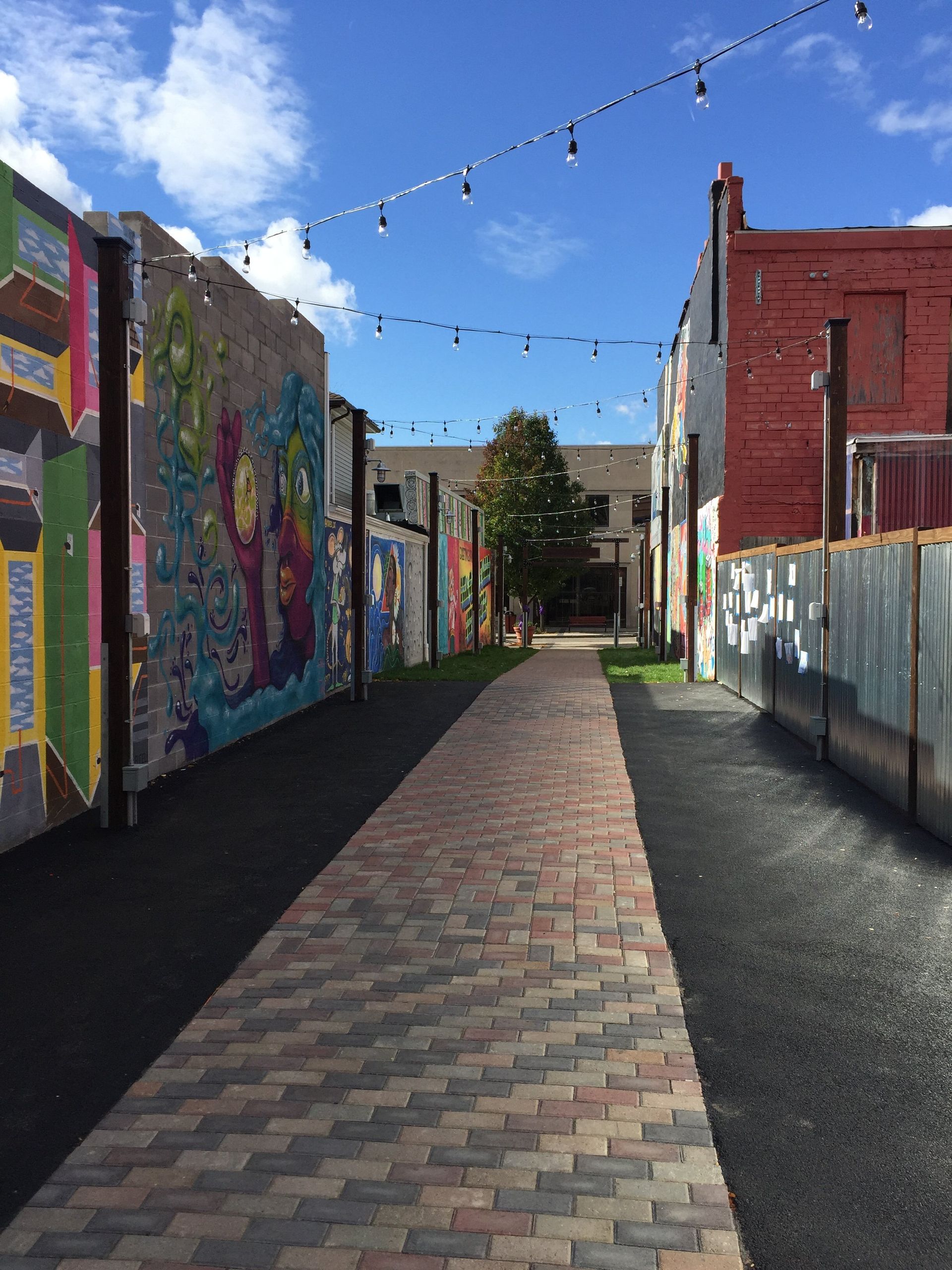 electrical work done in Niagara Falls 3rd St Art Alley